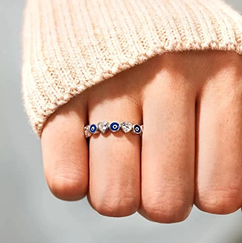 FUNYCHEN Evil Eye Ring